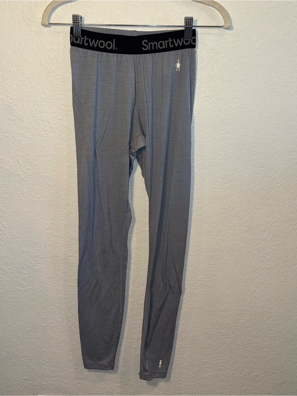 Smartwool Gray Merino Wool Pull On Thermal Base Layer Women’s Pants Size XS